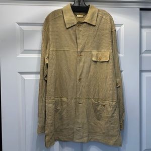 Giorgio of palm beach suede shirt jacket